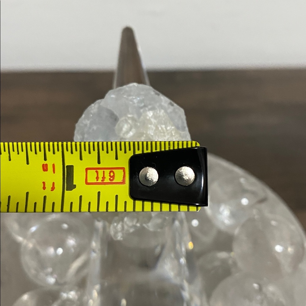 Raw Calcite Statement Ring | Natural Crystal Clus… - image 7